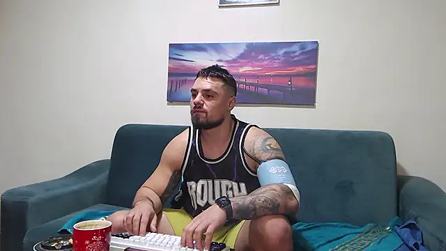 Tiberius hunk online show from January 9, 7:55 am