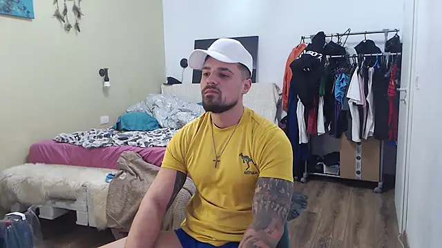 Tiberius hunk online show from February 26, 4:33 am