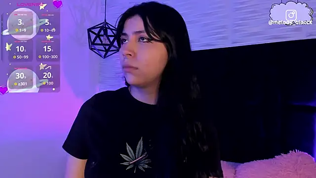 Melody Black  online show from February 7, 8:45 pm