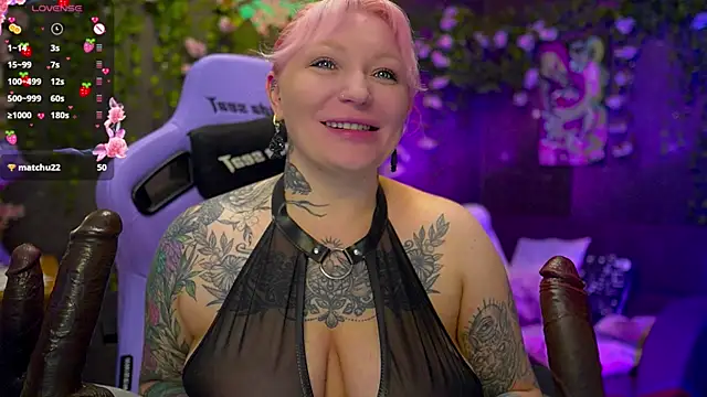 BlackedBarbie online show from November 2, 8:00 pm