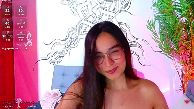 Emmi Roberts online show from February 23, 12:41 am