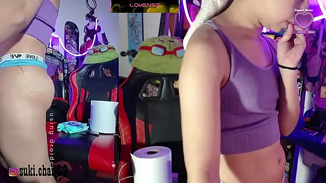 Snapshot of Sukychan_ chatting on October 12, 8:30 pm Sukychan  online show from October 12, 8:30 pm