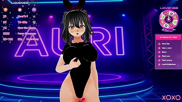 Auri Hikaru online show from April 10, 3:50 pm