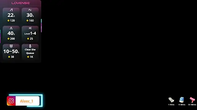 Aleecandrews online show from December 1, 7:19 pm