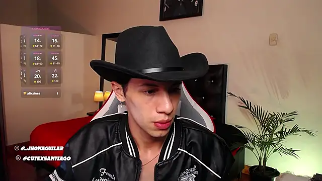 Snapshot of santiago_cutex chatting on January 7, 1:24 pm santiago cutex online show from January 7, 1:24 pm