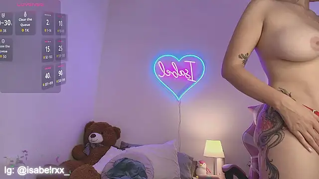 IsabelCortes online show from March 22, 5:00 am