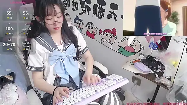 Angela-AMY online show from April 13, 5:13 am