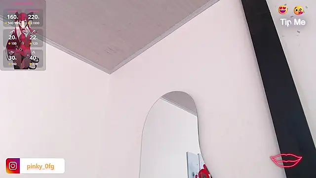 pinky f00x online show from November 5, 8:31 pm