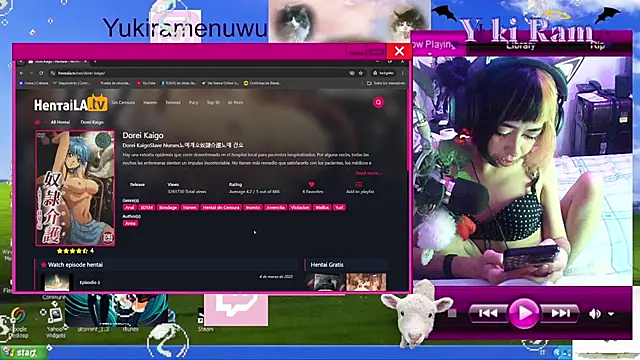 YukiRam online show from October 15, 3:17 am