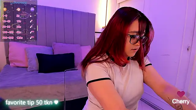 Cherry blush  online show from September 17, 8:10 pm