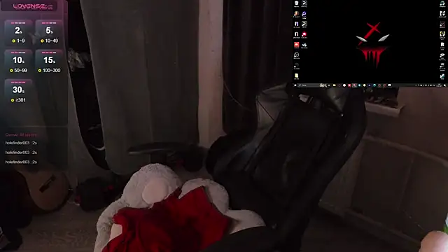 Snapshot of Melante chatting on October 20, 1:39 am Melante online show from October 20, 1:39 am