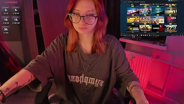 Snapshot of Melante chatting on December 23, 3:48 am Melante online show from December 23, 3:48 am