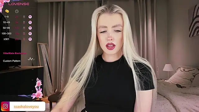 sashaloveyou online show from November 14, 9:46 pm