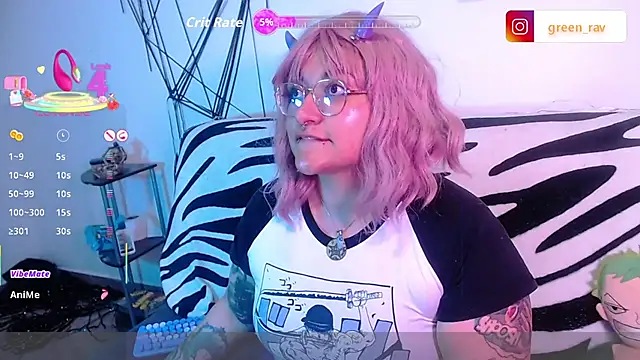 XxGreenGoodxX online show from February 21, 1:28 am