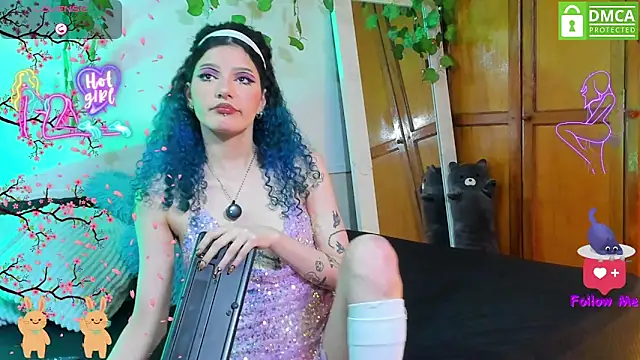 Bluedarkelf888 online show from April 4, 10:51 pm