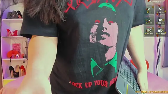 naughty fun room online show from October 15, 10:10 pm