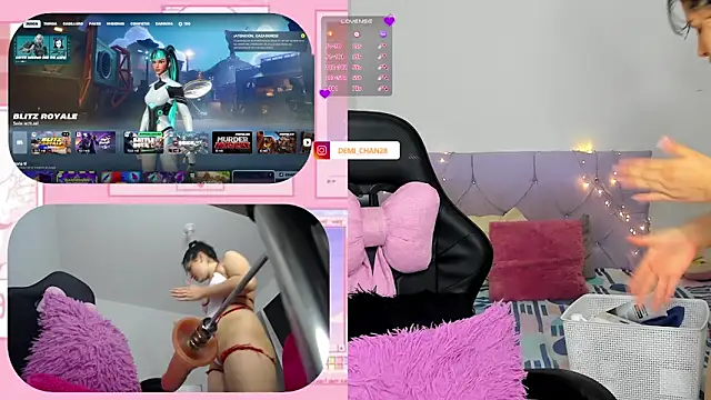 Snapshot of demi_chan chatting on October 2, 7:26 am demi chan online show from October 2, 7:26 am