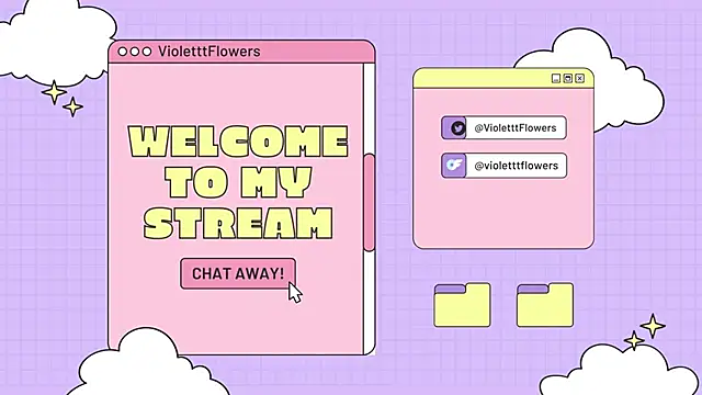 Snapshot of violetttflowers chatting on February 14, 10:17 pm violetttflowers online show from February 14, 10:17 pm