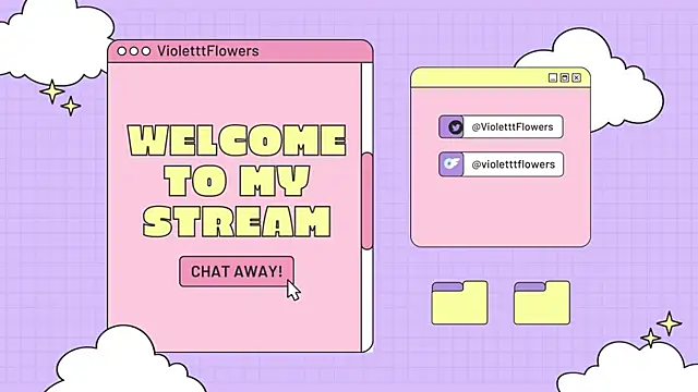 violetttflowers online show from April 27, 3:32 pm