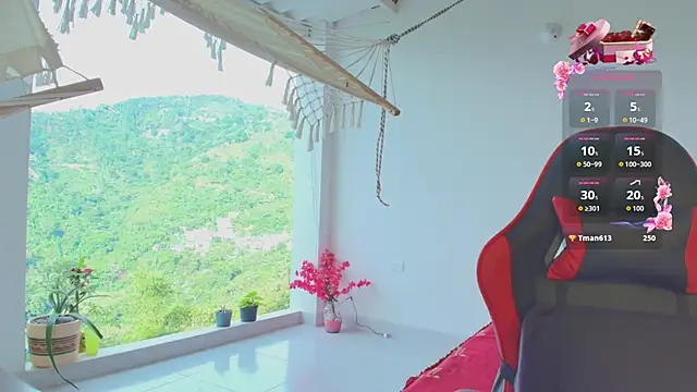 samanthahut1 online show from April 13, 9:31 pm