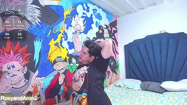 RoxyandAron2 online show from February 8, 1:58 pm