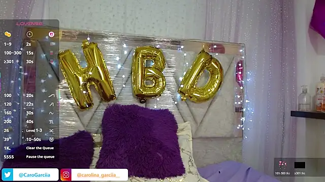 Carolinagarcia12345 online show from November 16, 3:12 am