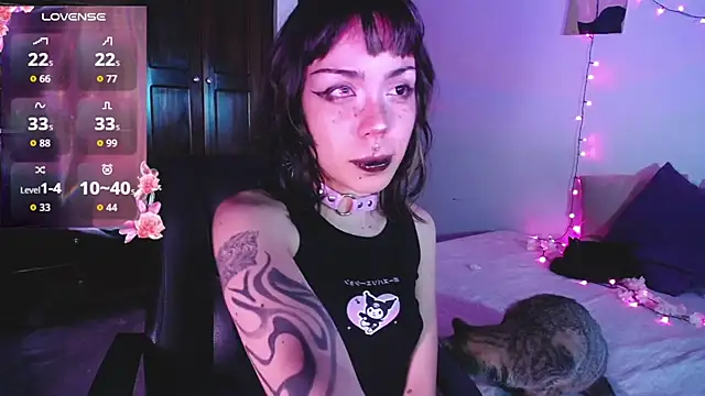 dark  nymph online show from January 7, 1:30 am