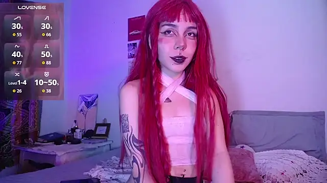 Snapshot of dark__nymph chatting on June 30, 1:50 am dark nymph online show from June 30, 1:50 am
