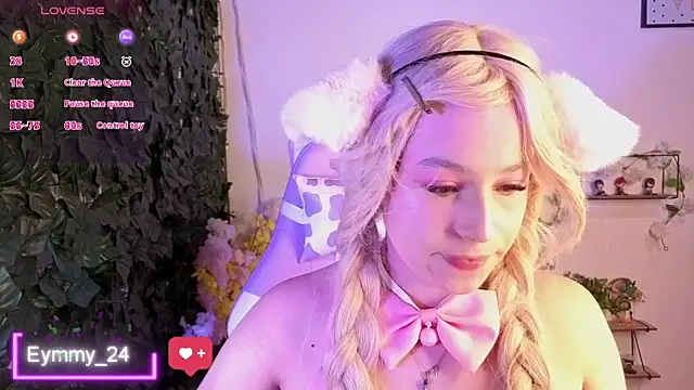 Eymmy 24 online show from May 11, 1:44 am