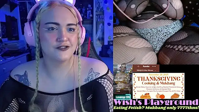 nevermakeawish online show from November 18, 7:13 am