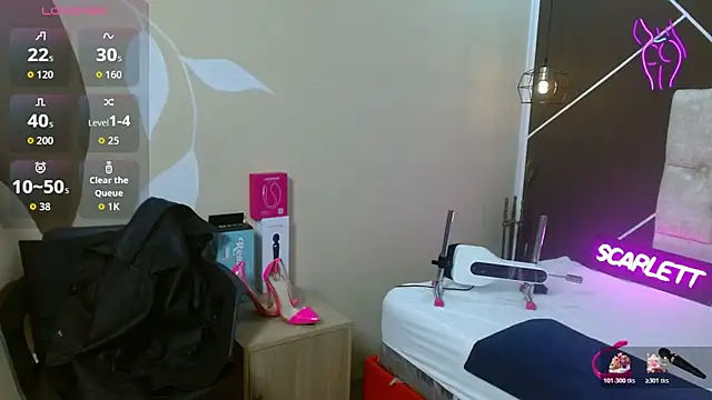 ScarletHott  online show from November 26, 11:55 am