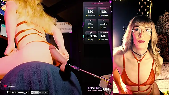 EmeryLune xo online show from April 8, 5:40 am