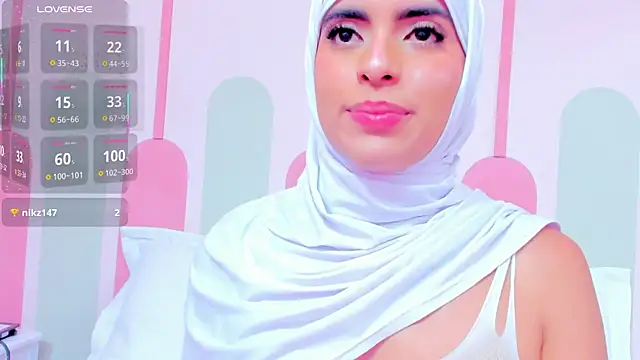 Jasmin hamdan online show from April 21, 7:17 pm