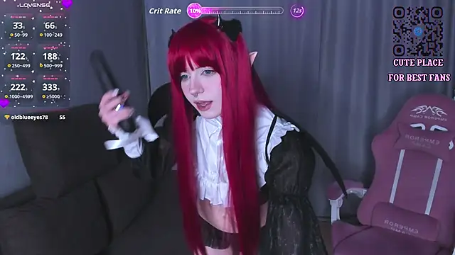 godlikegirlyy online show from December 20, 2:35 pm