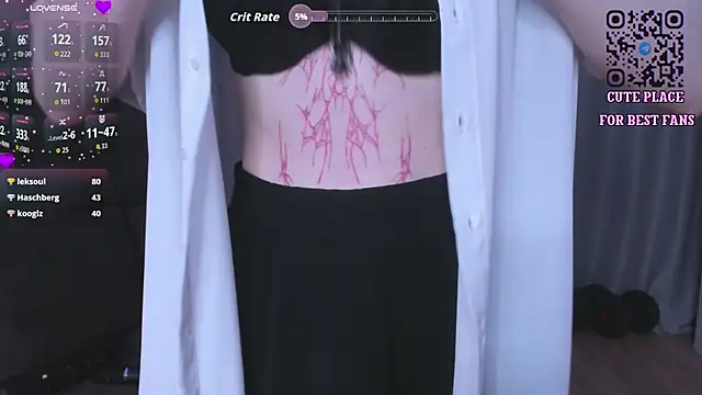 godlikegirlyy online show from January 5, 5:27 pm