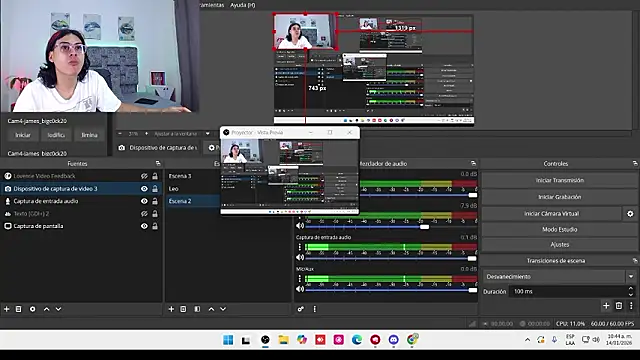 dirty model online show from January 14, 3:50 pm