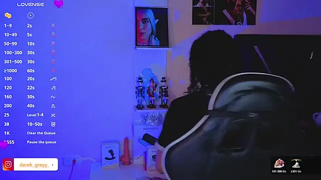 derek greyy  online show from January 14, 10:47 pm