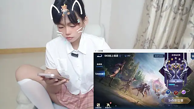 Snapshot of Duolamei chatting on May 19, 1:28 pm Duolamei online show from May 19, 1:28 pm