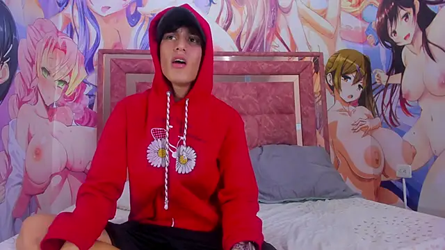 Snapshot of Just18Jake chatting on October 14, 6:25 am Just18Jake online show from October 14, 6:25 am