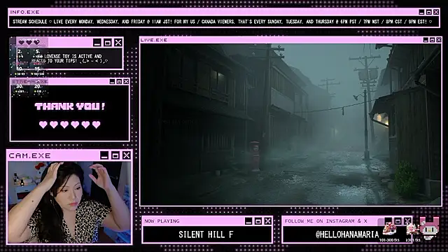 HanaMaria online show from November 28, 2:14 am