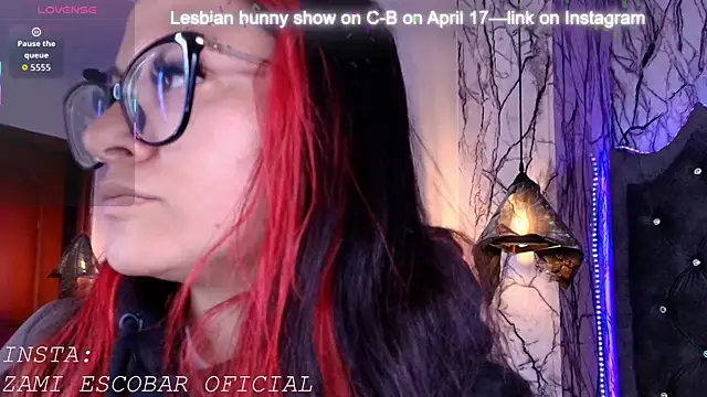 Zami Escobar of online show from April 12, 5:07 pm