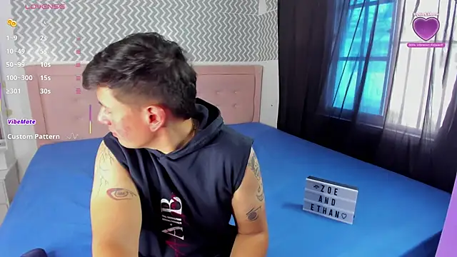 ZoeandEthan online show from November 23, 6:30 pm