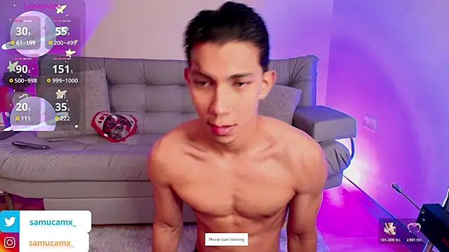 samucamx  online show from February 21, 1:17 am