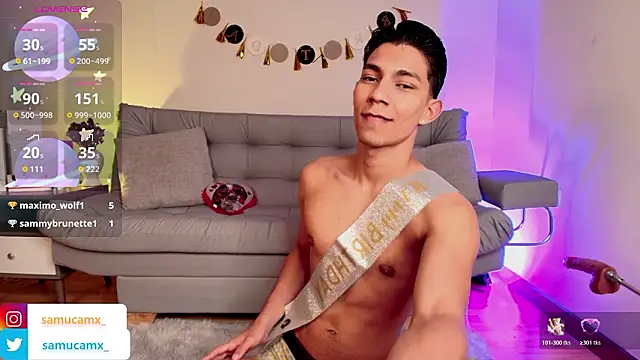 samucamx  online show from February 24, 2:09 am