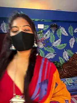 Snapshot of V-Hot-Sweti chatting on January 9, 9:34 am V-Hot-Sweti online show from January 9, 9:34 am