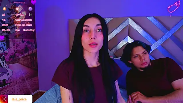 Laia and Damian online show from September 24, 7:39 pm