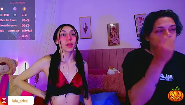 Laia and Damian online show from October 22, 12:05 pm