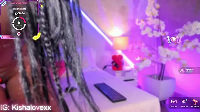 Snapshot of Kishalove_ chatting on February 25, 11:31 am Kishalove online show from February 25, 11:31 am