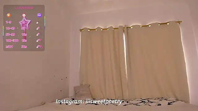 Sweet poetryy online show from September 16, 3:13 pm