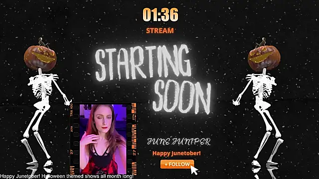 Snapshot of junejuniper chatting on October 6, 11:24 pm junejuniper online show from October 6, 11:24 pm